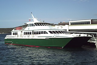 Blue Fin at Manly Wharf on Monday 29th December 2008