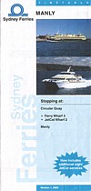 Manly Ferry and Jetcat 2003 Timetable