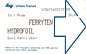 Manly Hydrofoil Ferryten Ticket 1989